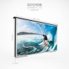 The accurate dimension of this outdoor TV size.