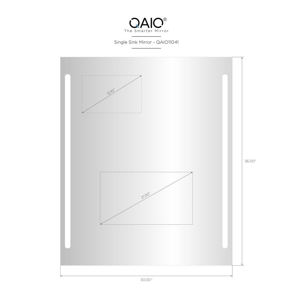 QAIO 30″ wide x 36” high, with 22” TV (QAIO11041)