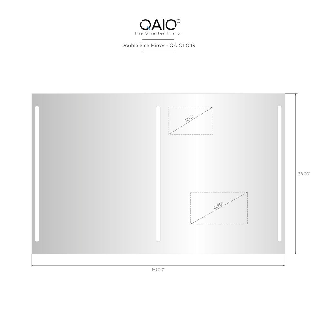 QAIO 60″ width x 38” height, with 15.6” TV (QAIO11043)