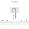Hot tub mount compatible outdoor TV sizes.