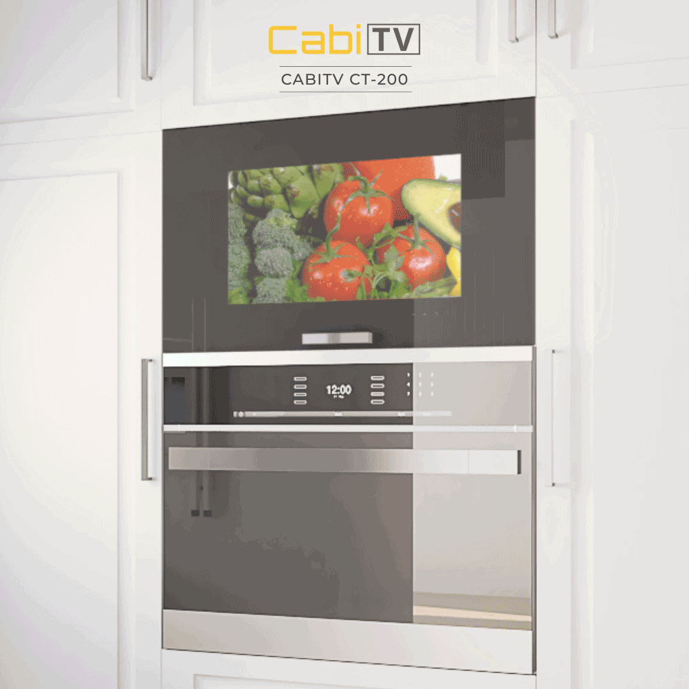 Installation instructions for the CabiTV CT-200 Kitchen TV in Jurong West.