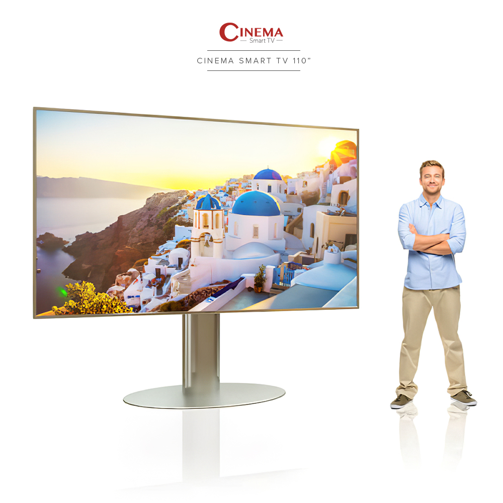 The largest 4k ultra high definition smart TV you can enjoy for many years.