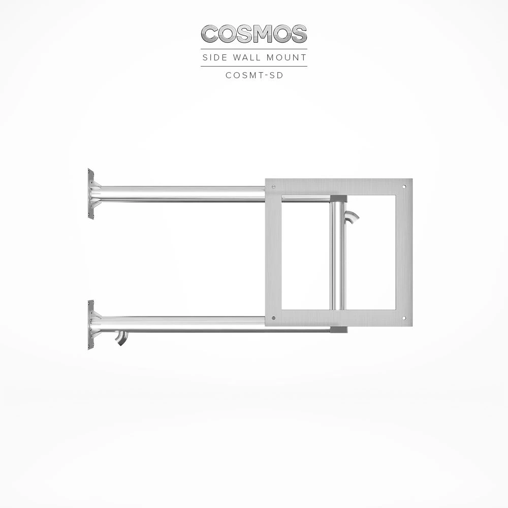 A high-quality stainless steel side wall mount for the Cosmos Outdoor TV is available in Punggol.