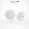 Recessed and moisture resistant speakers with excellent audio quality.