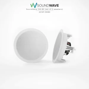 Evervue SoundWave SW-80 speakers in Ulu Bedok, showcasing moisture-resistant and durable design.