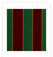 Neoprene Cover – Green and Red Stripes (COSNC-40-STRGreenRed)
